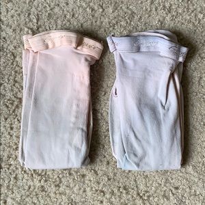 Pink Convertible Ballet Tights